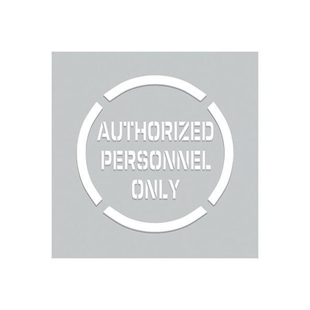 Accuform Floor Marking Stencil PMS250